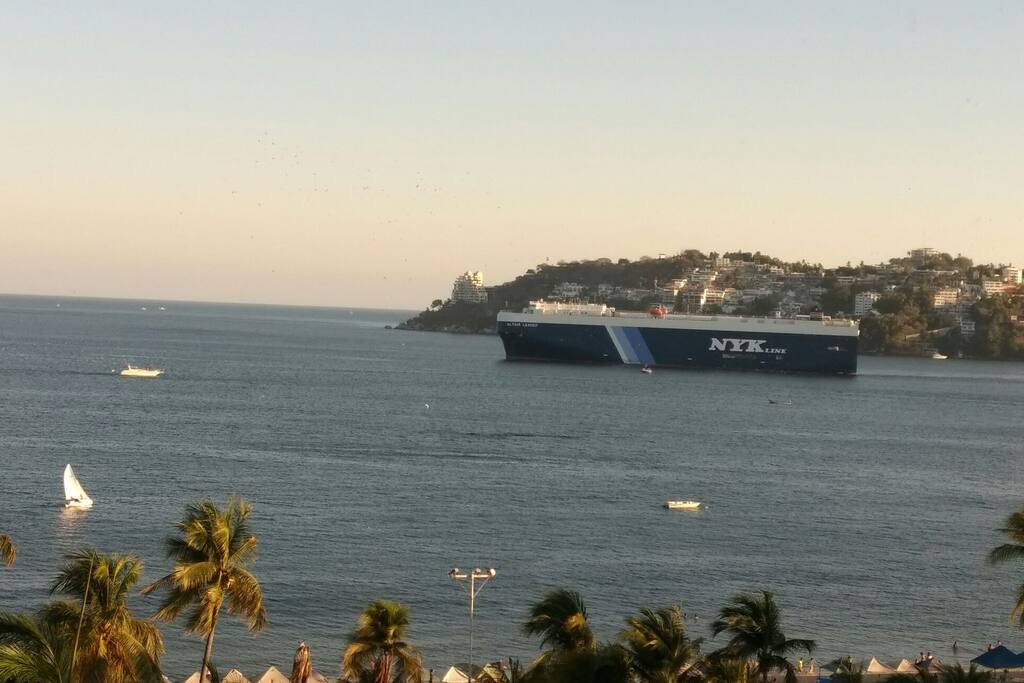 Vista a la bahía.