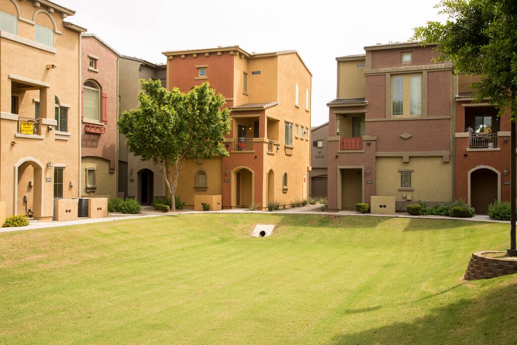Front of Townhouse