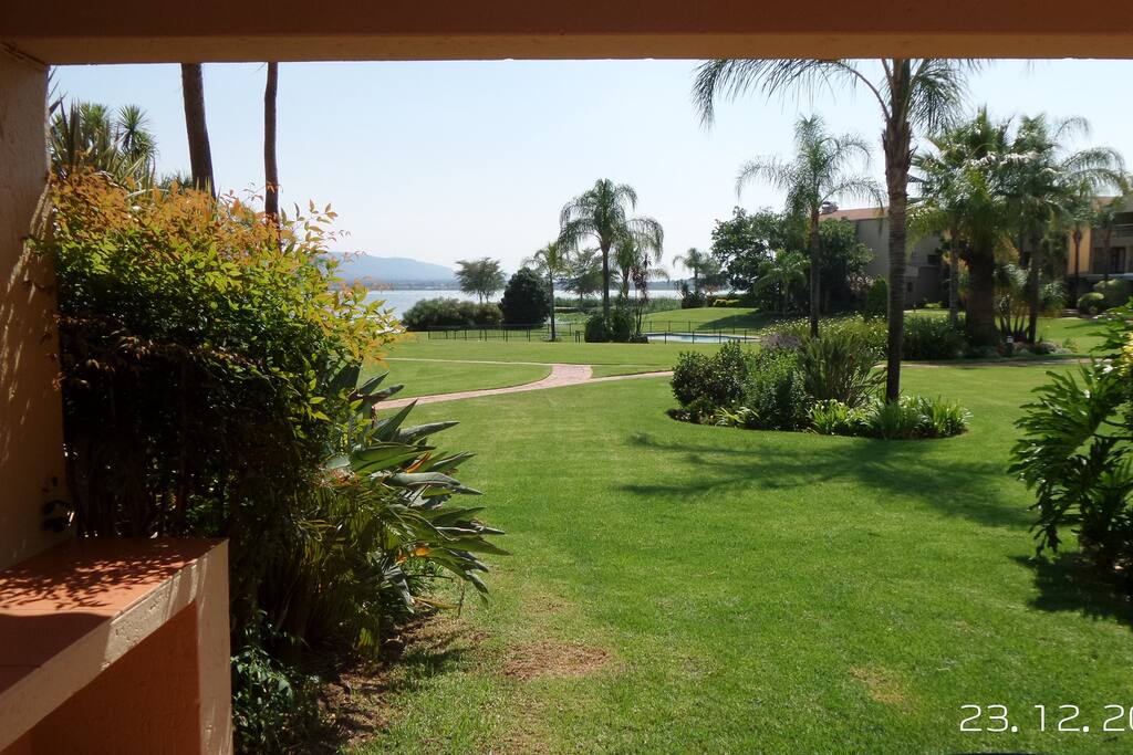 View from downstairs veranda