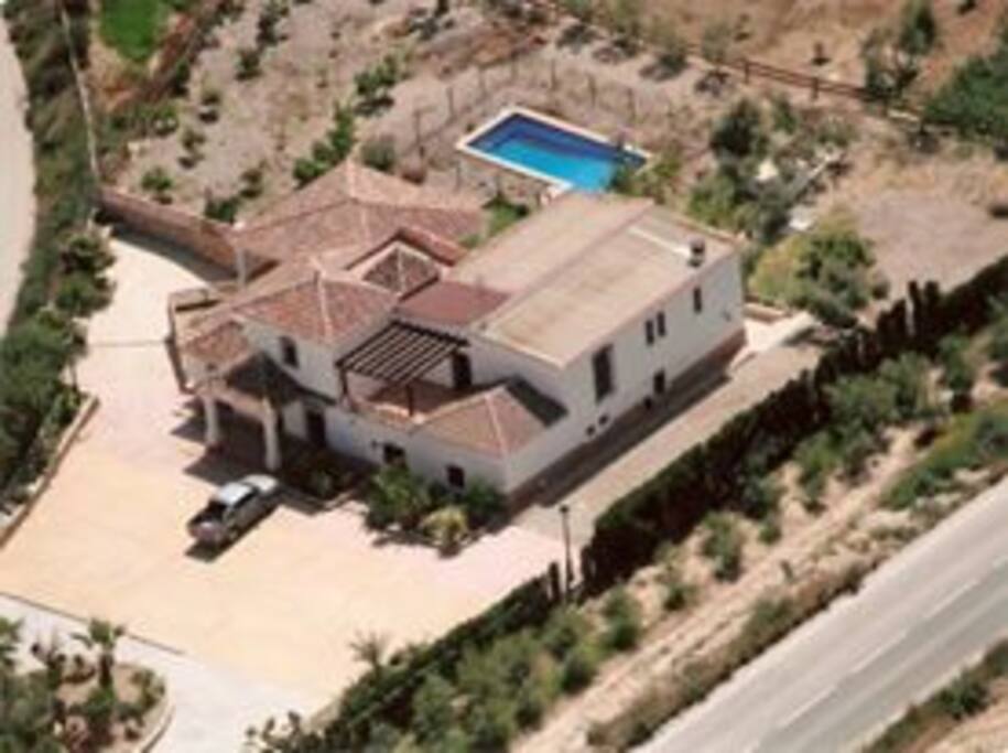 vista aerea cortijo