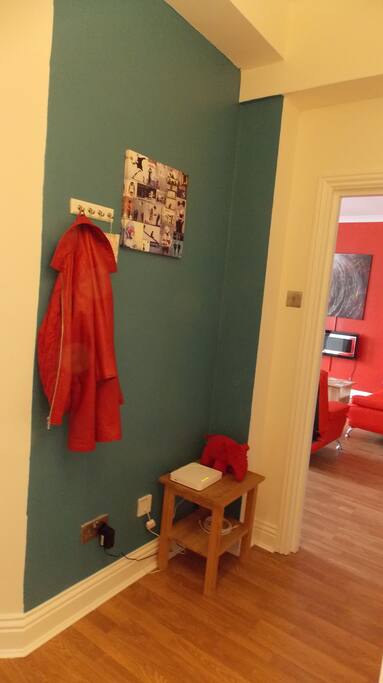 Entrance Hall with WiFi Router