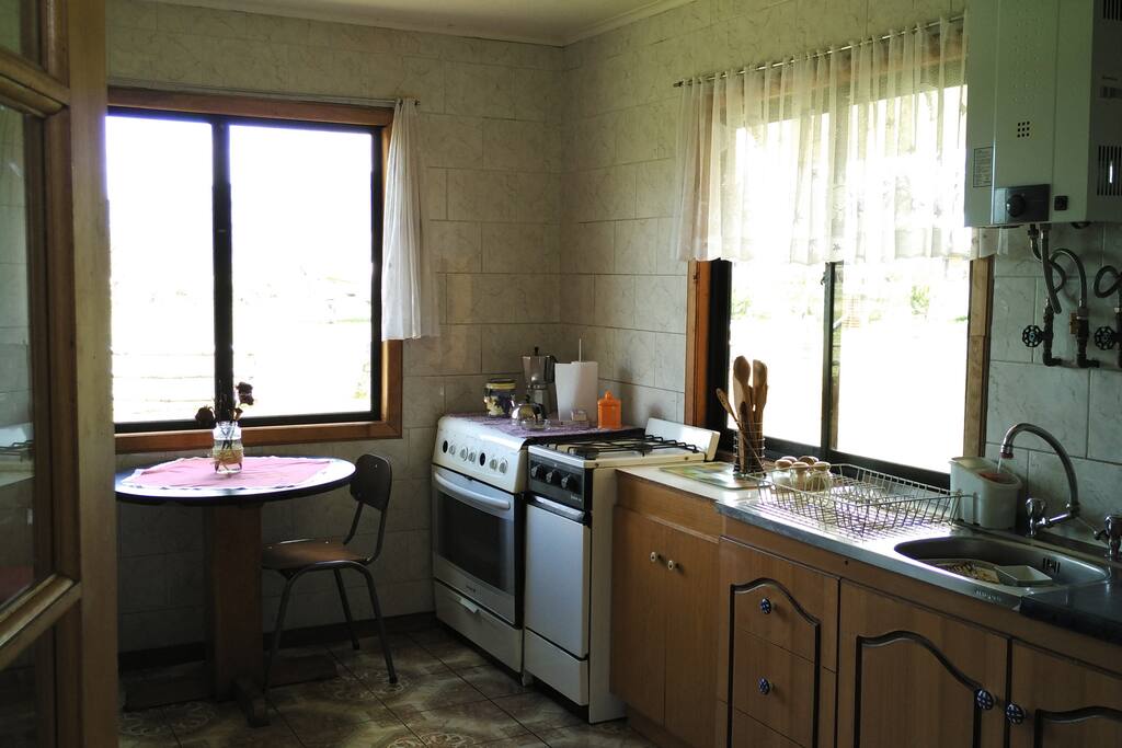 Cocina disponible para uso