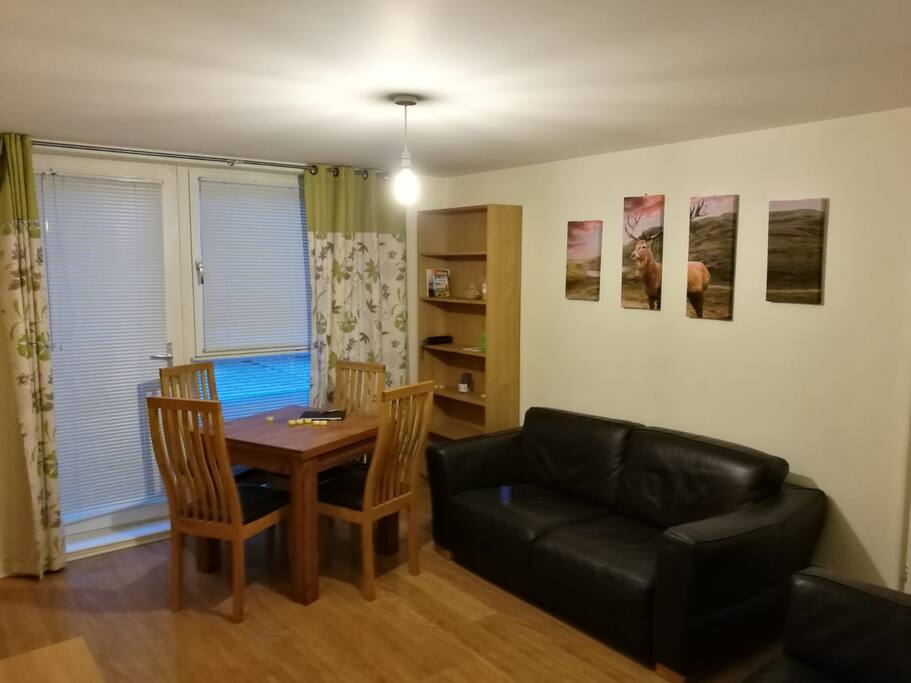 Living Area and Dining Table