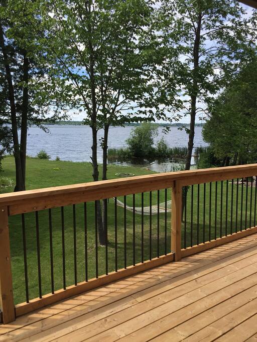 View from the deck