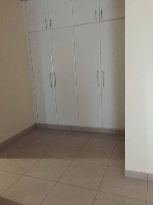Built in cupboards