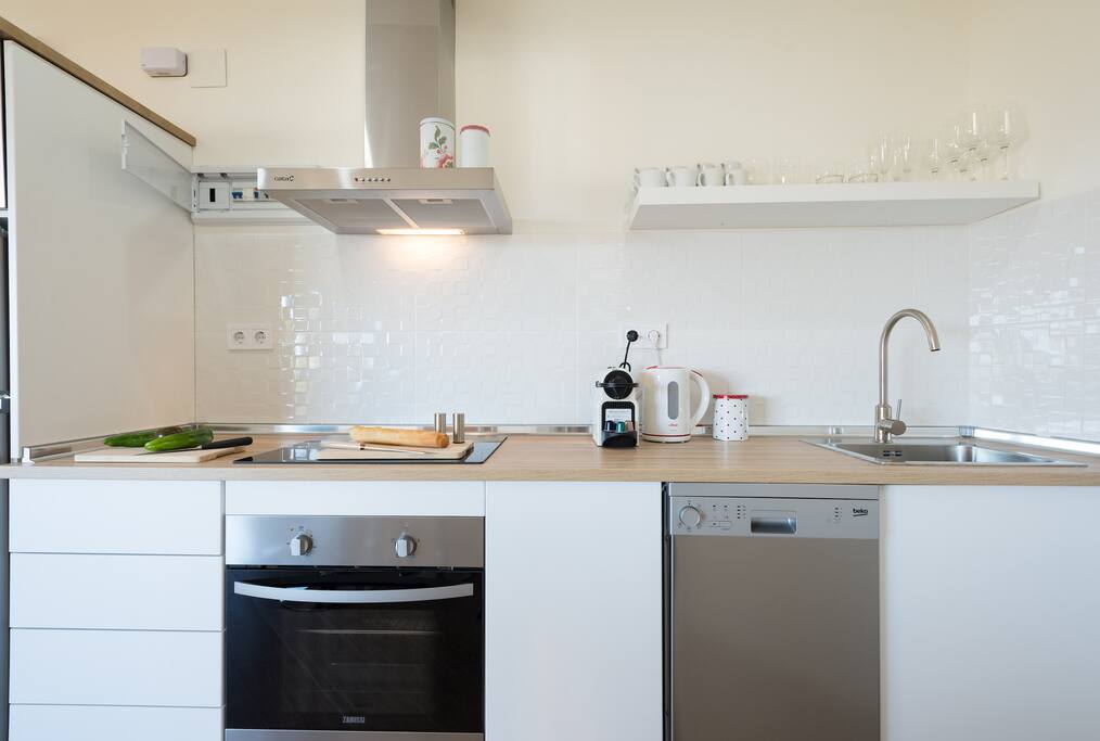 Fully equiped kitchen.
Cocina totalmente equipada