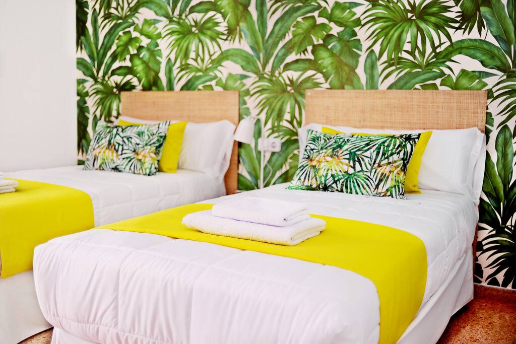 Twin beds