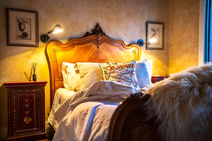 Gezellige slaapkamer boven