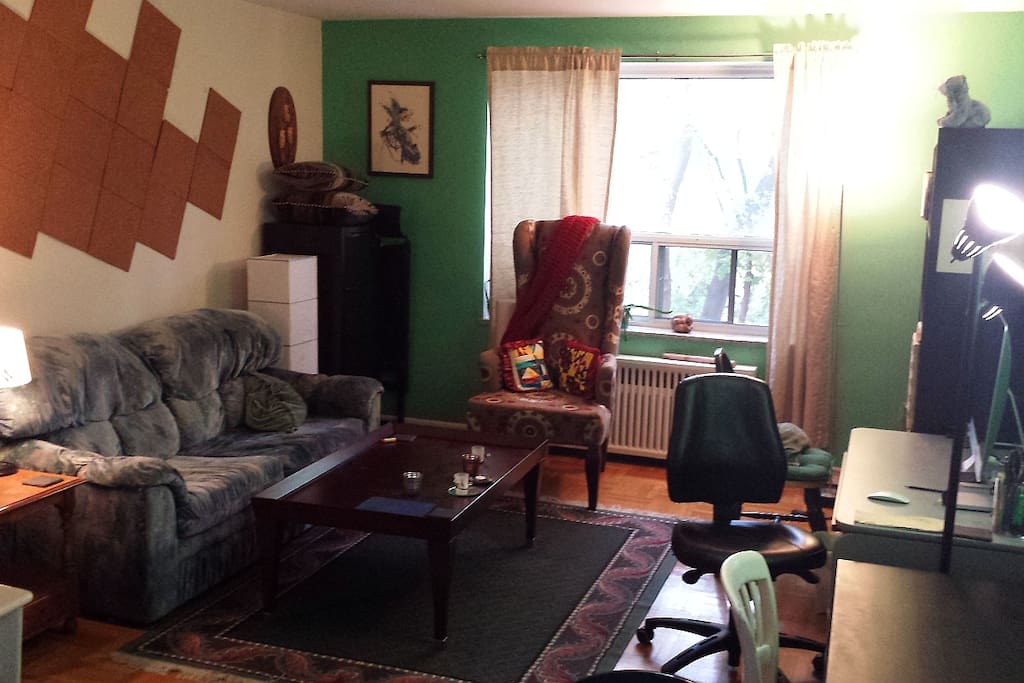 Spacious living area