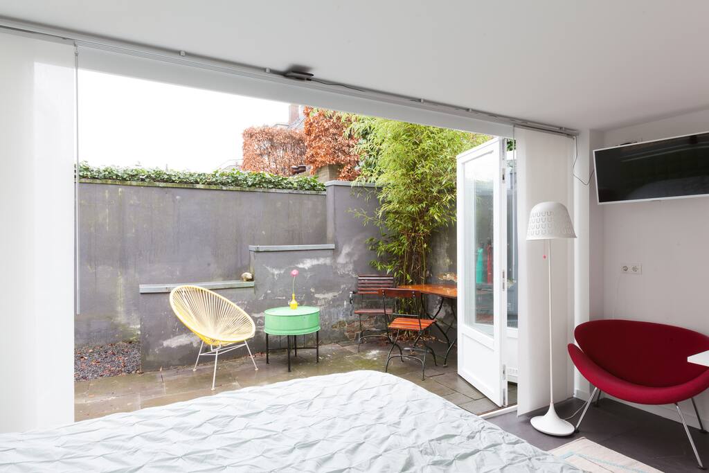 Heerlijk eigen terras