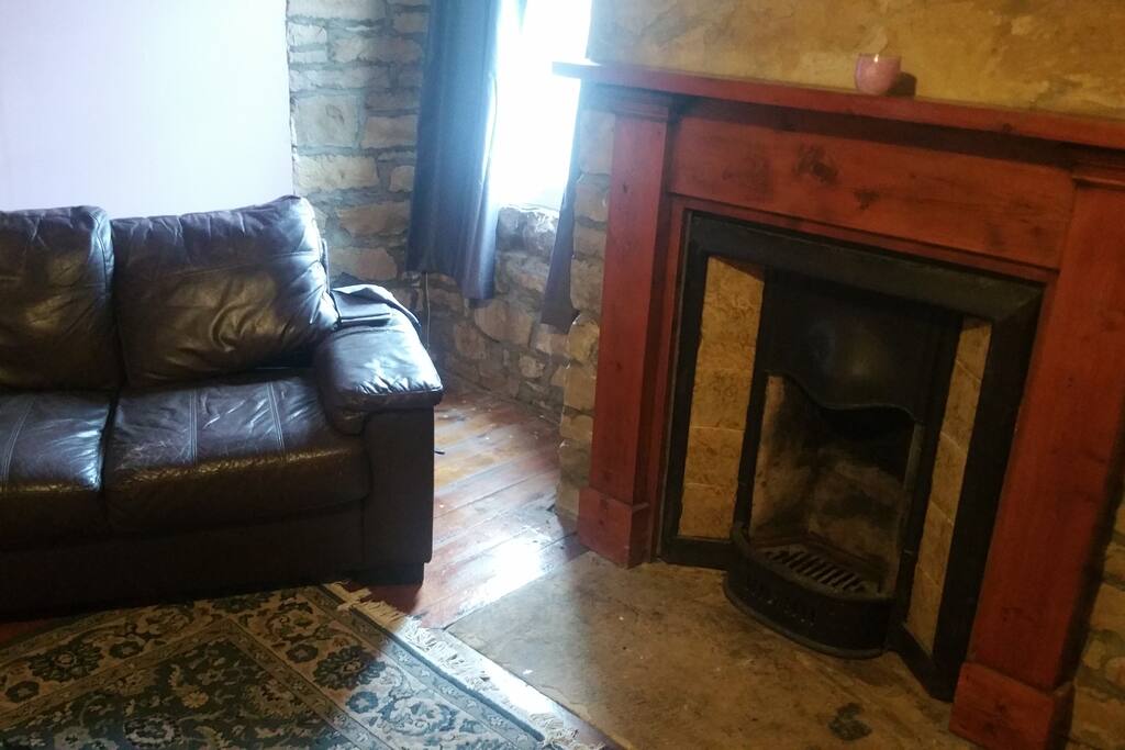 Lovely fireplace