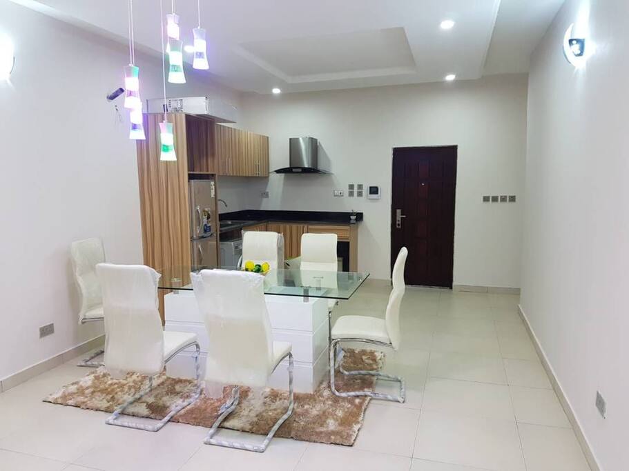 Dining session with comfortable furniture