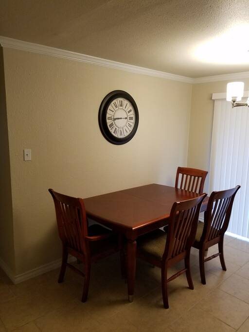 Dining area