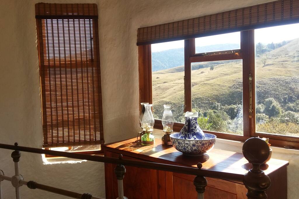 The bedroom view of Byrne Valley
