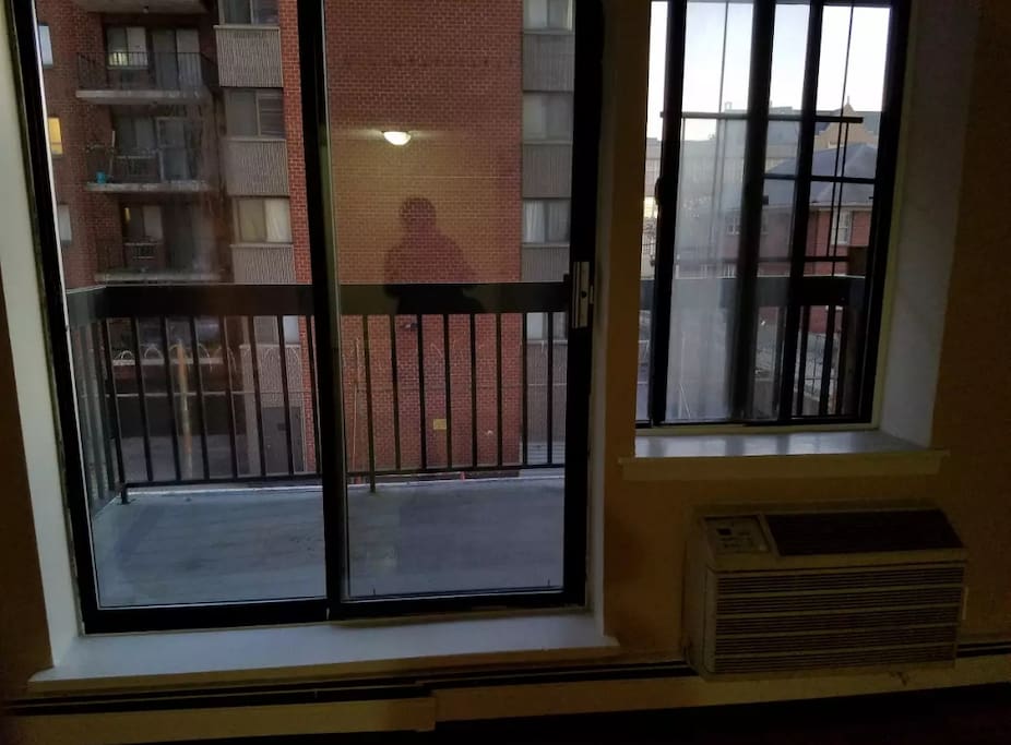 Shared porch/balcony