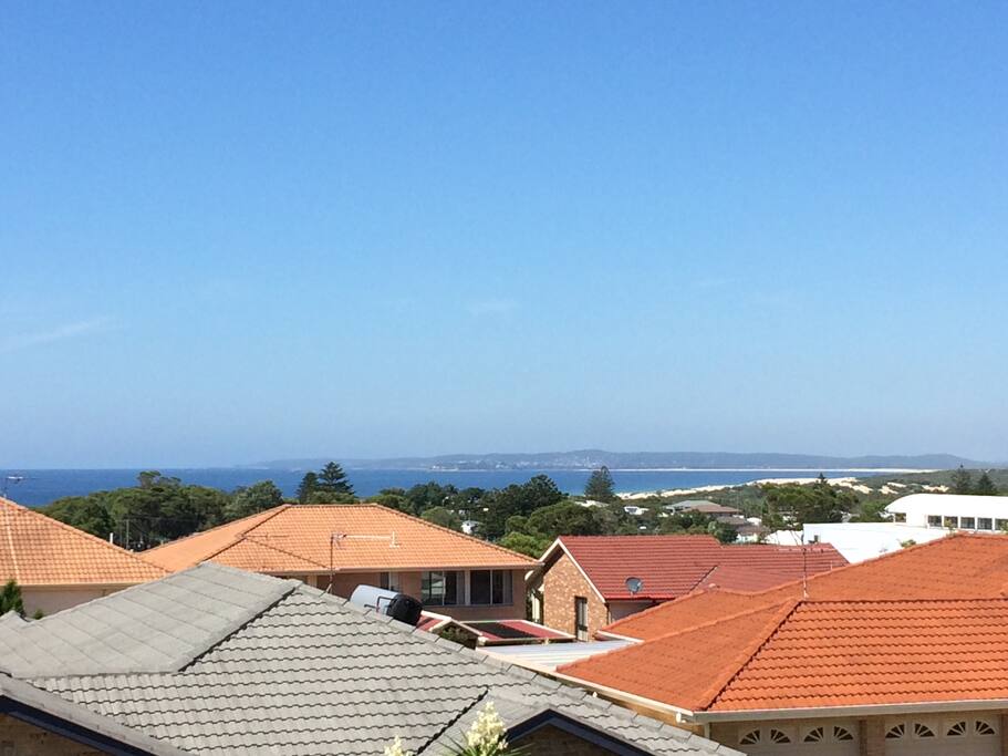 View South to Swansea Heads