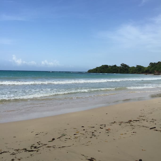 Beach in the morning