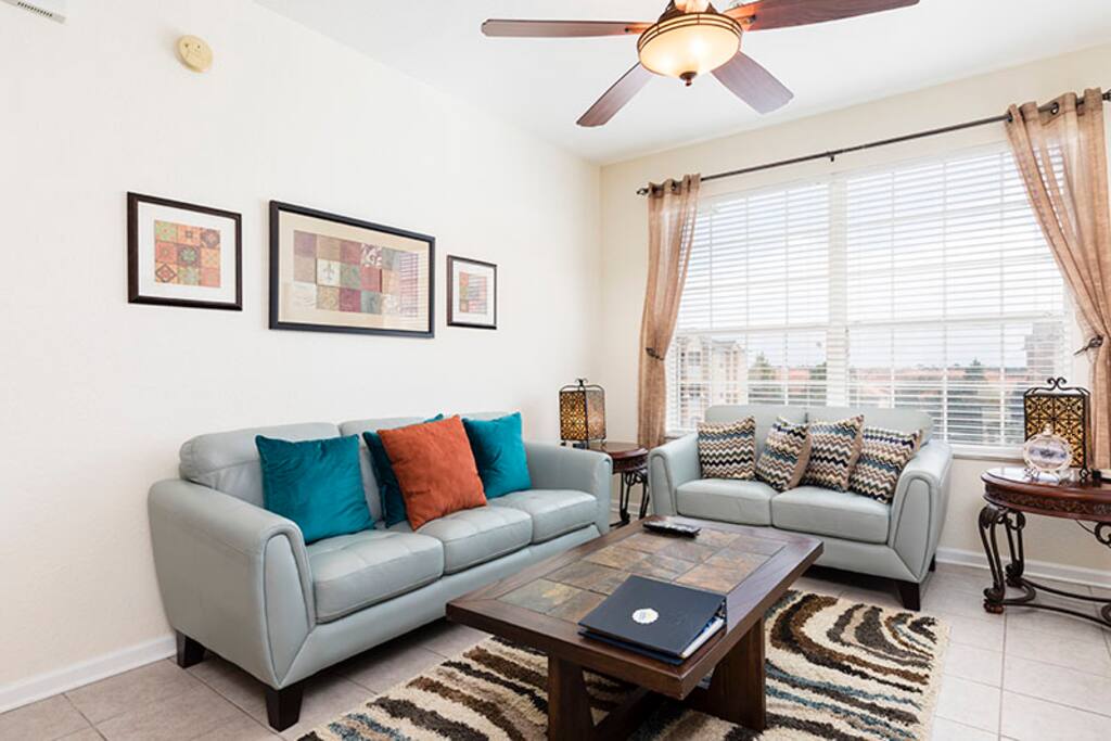 This oversized condo offers plenty of open space