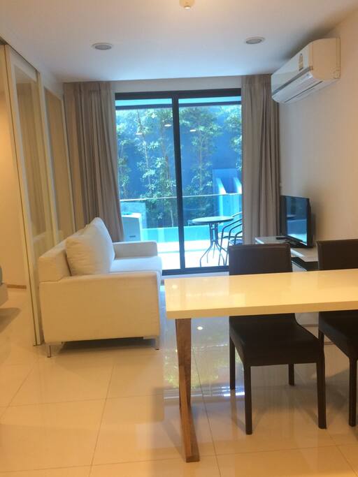 Living partition with Sofa