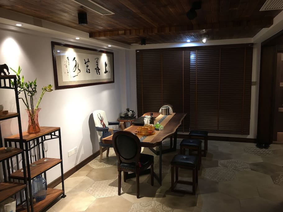 一楼品茶室