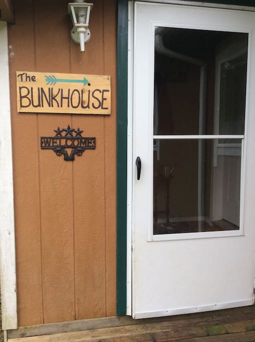 Bunkhouse entrance