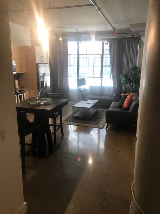 Living space - Fully Equipped Kitchen.