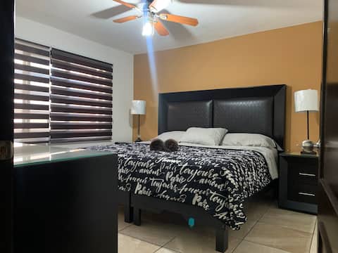 Comfort house with garage and 100% Sanitized