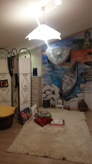 chambre décorée!