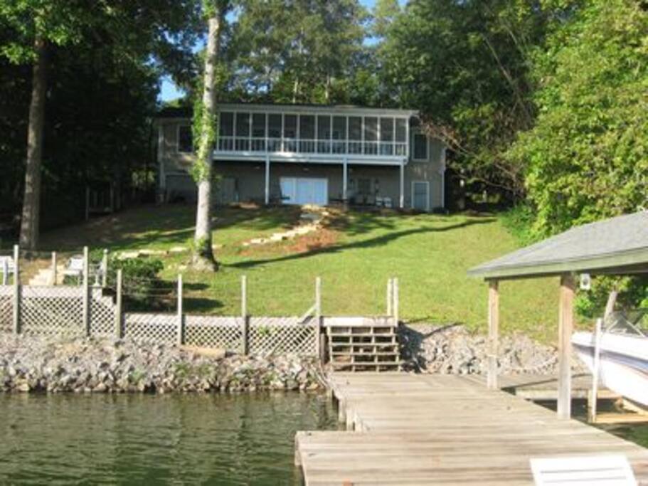 View from dock