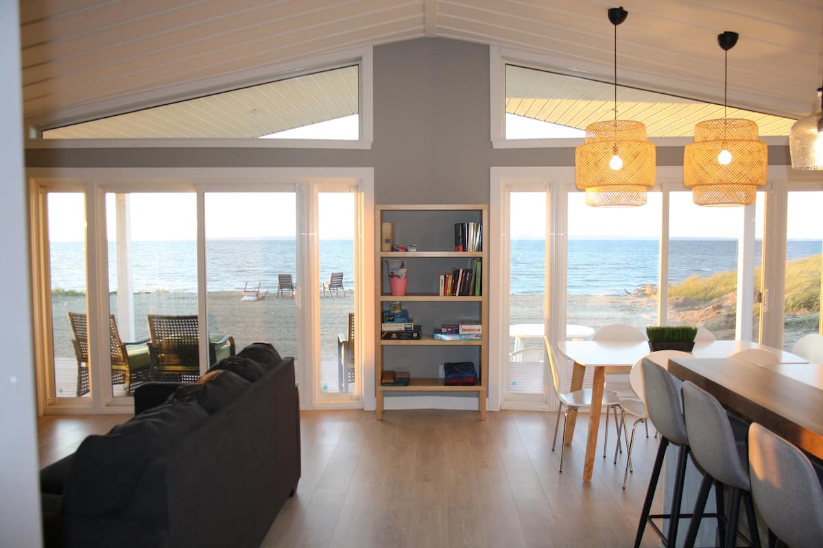 Chalet sur la plage, Baie-des-Chaleurs