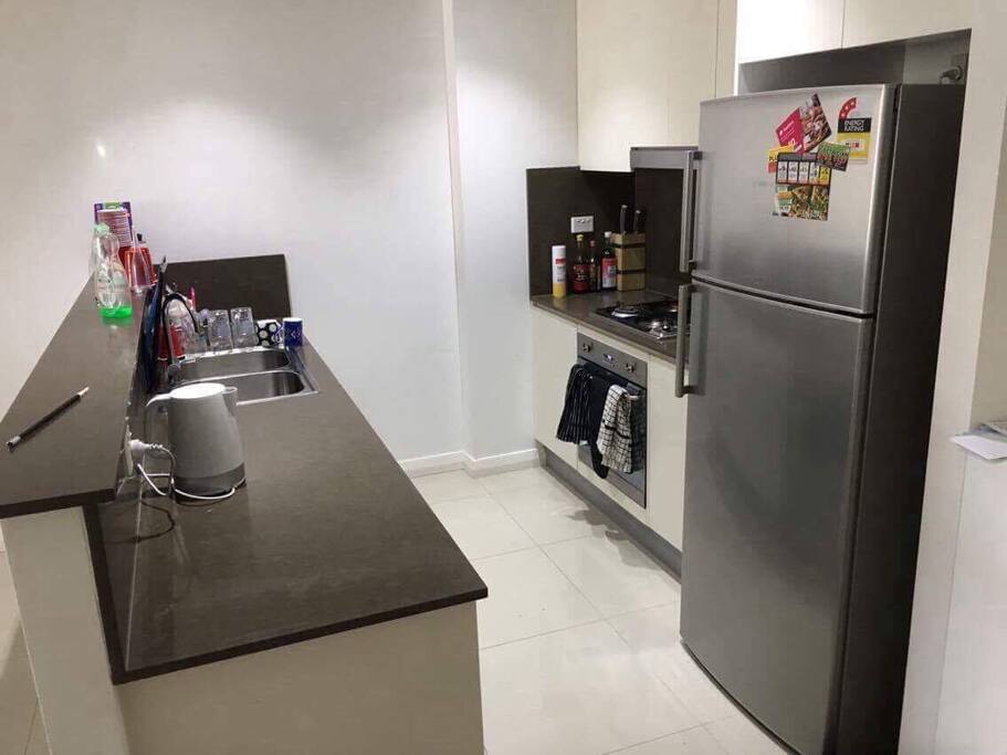 Open plan kitchen