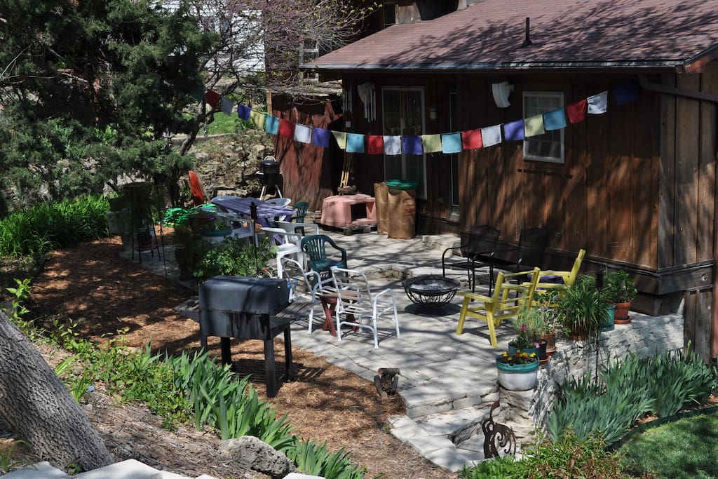 back yard