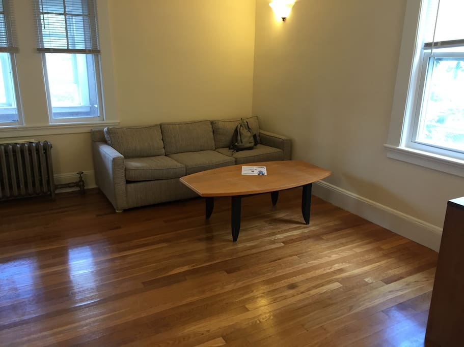 Common area, is pretty spacious.
