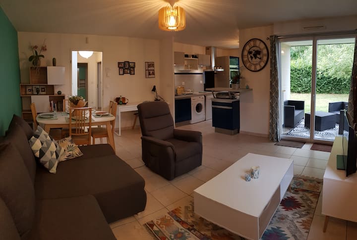 Appartement Avec Piscine Proche Tours Et Loire - Vouvray