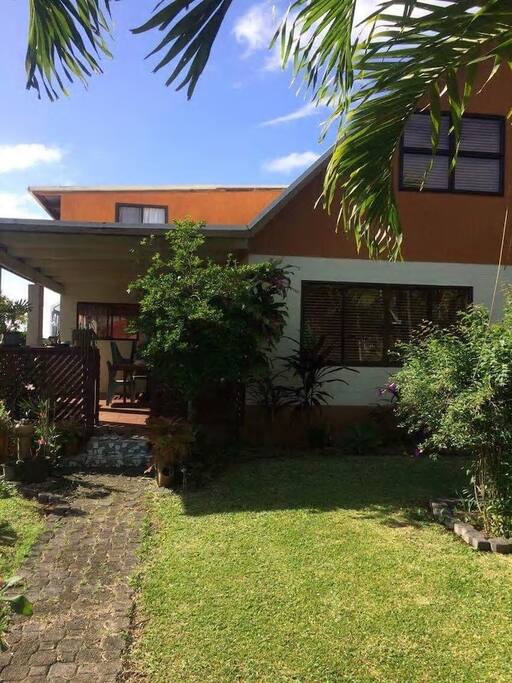 Our home where Aunty Kana will host you