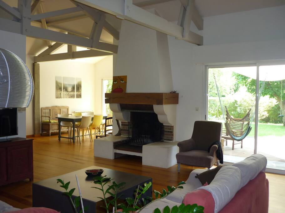 grand salon/salle à manger