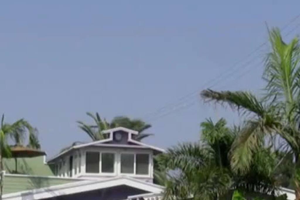 Close-Up Outside View of Studio