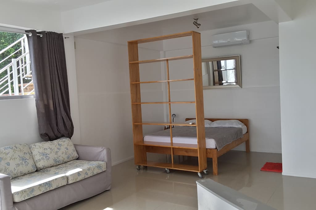 living and sleeping room 50m2