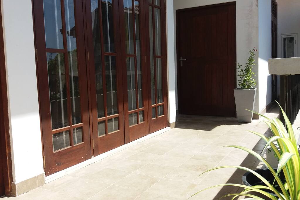 Front entrance to the apartment - first floor