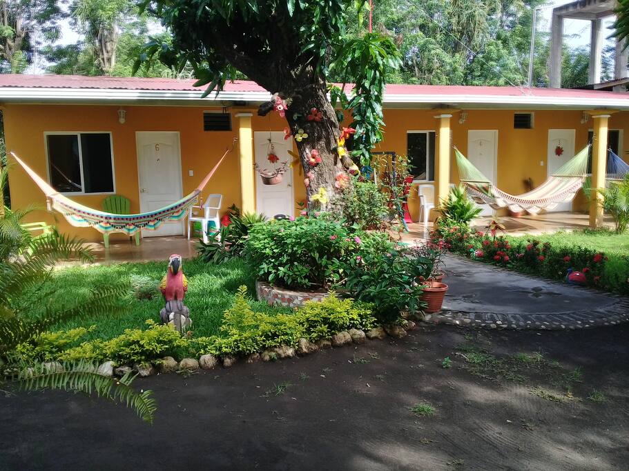 Parte exterior del alojamiento