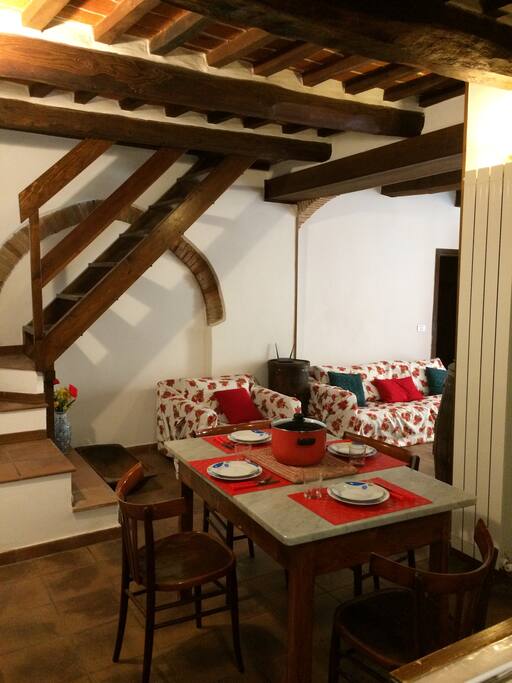 Soggiorno e sala da pranzo