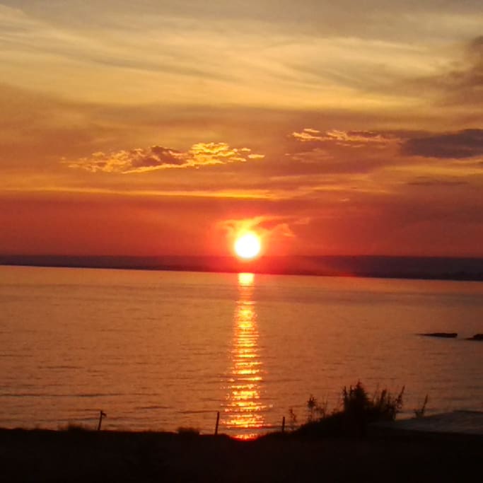 Un bellissimo tramonto