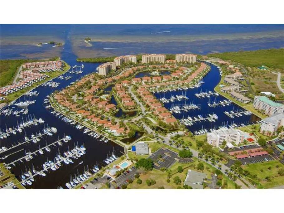 Burnt Store Marina Aerial