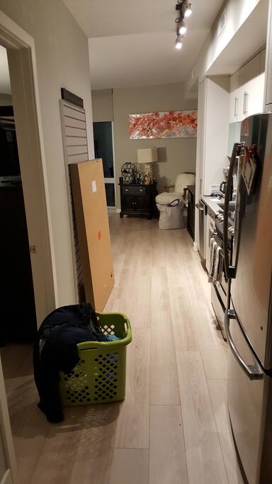 Walking into the Apartment