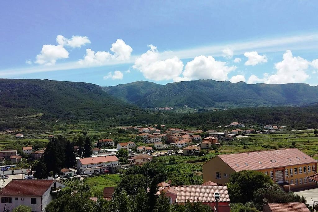 View from the terrace