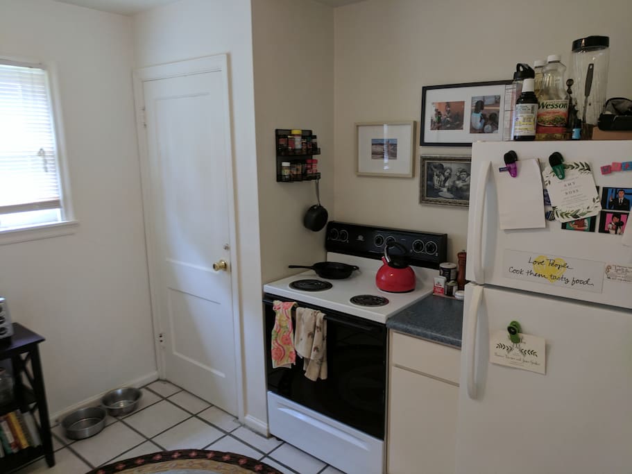 Kitchen for cooking delicious food.