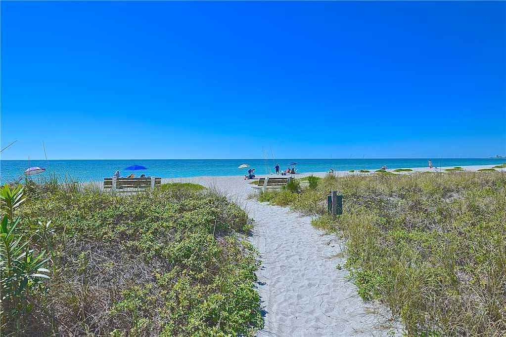 Easy Beach Access - You will love the easy access you have to the beach! Skip stuffing the beach toys and coolers into the back o