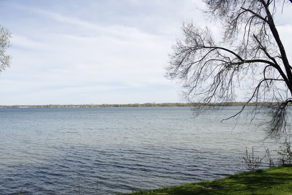 Une vue du fleuve