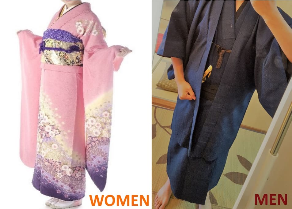 Example of Kimono/ Kimono design is different depends on season