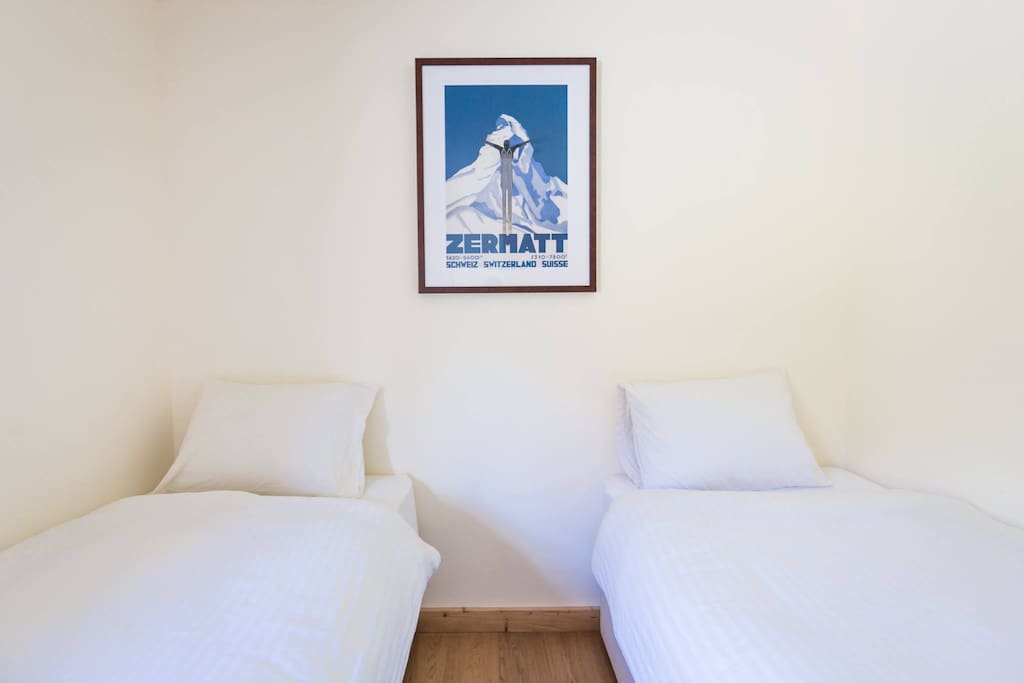 Spare twin bed bedroom 2